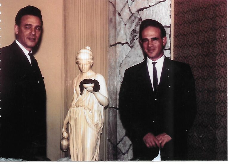 George and Steve Voreas, owners of Athens West